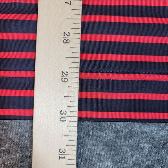 FootJoy Old Amercan Golf Club Mens Golf Polo Shirt Size M Red Black Striped - Picture 10 of 10
